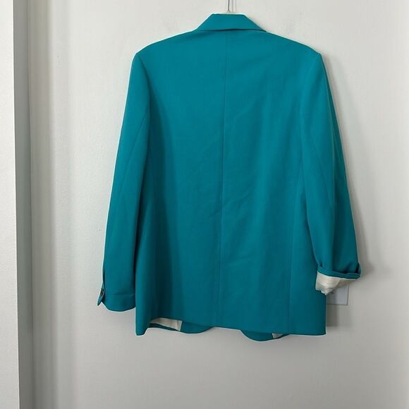 Samsoe Samsoe Oversized Aqua Blazer XS - Picture 5 of 8